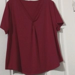 Dark Pink T-Shirt Size 1X